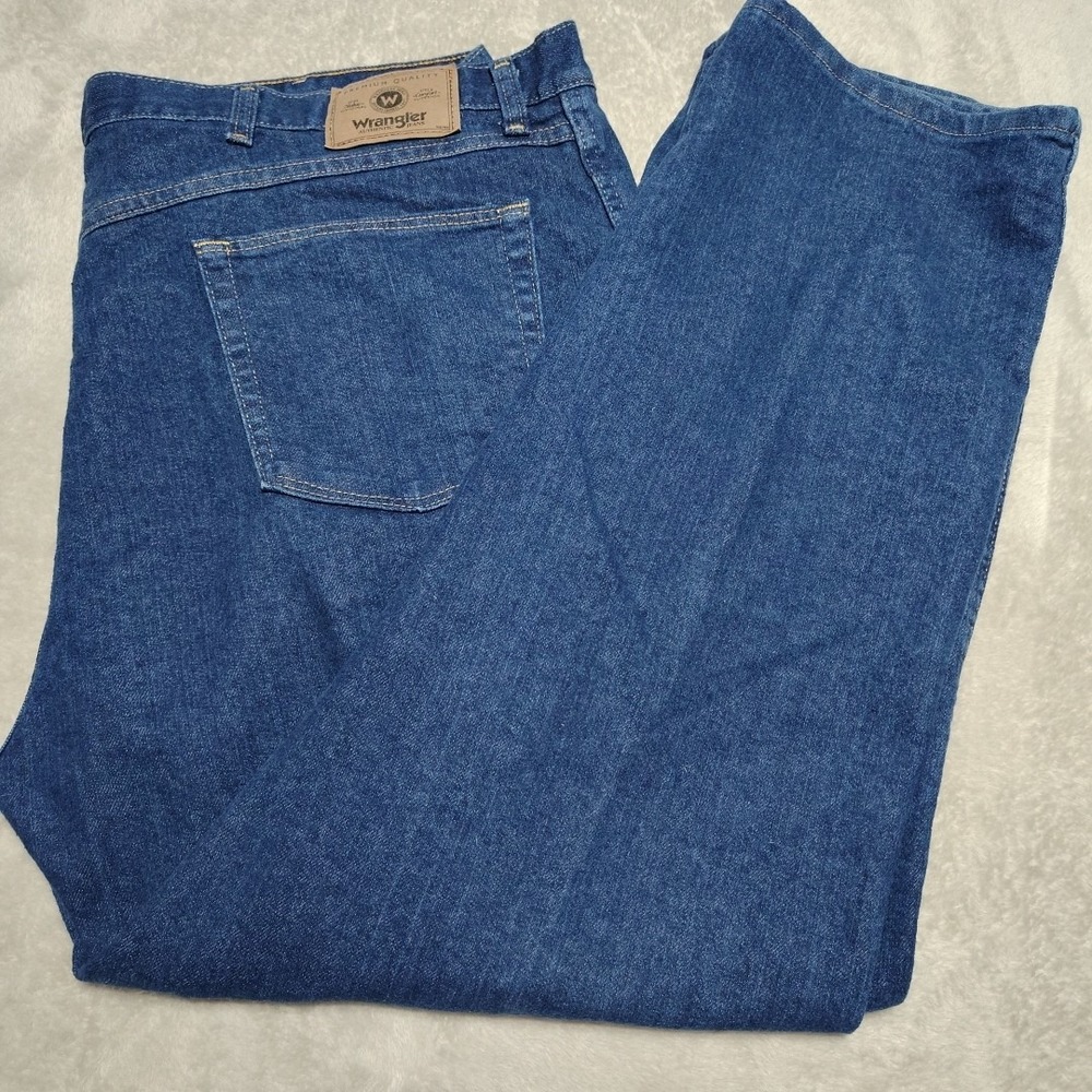 Wrangler‎ Jeans Men 44/29 Blue Denim Cotton Farmer Work Western Country Classic